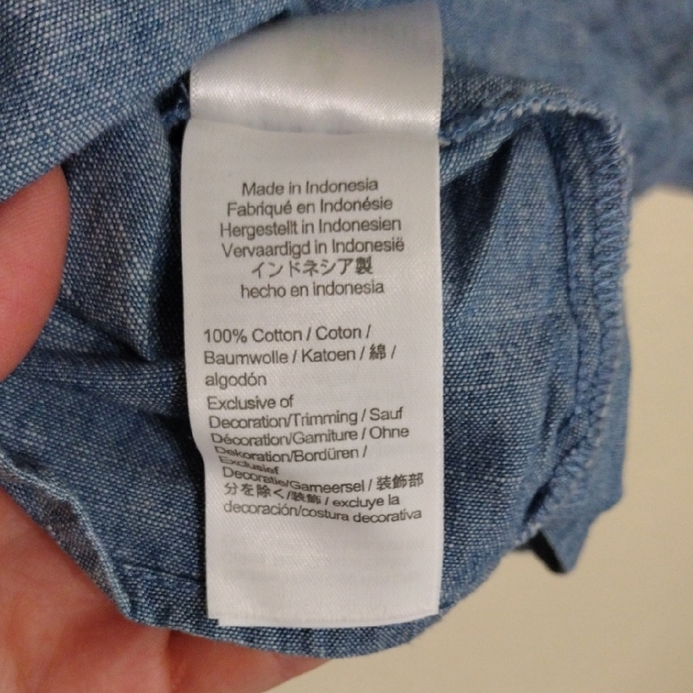 J. Crew Blue Button Down Shirt - Picture 13 of 13